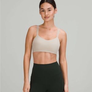 Lululemon like a cloud bra raw linen size 12